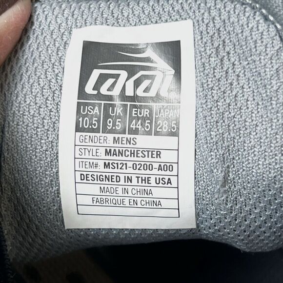 Lakai Stargazer Manchester Skate Shoes Sneakers Mens 10.5 Suede Gray Lace Up Low - Picture 11 of 11